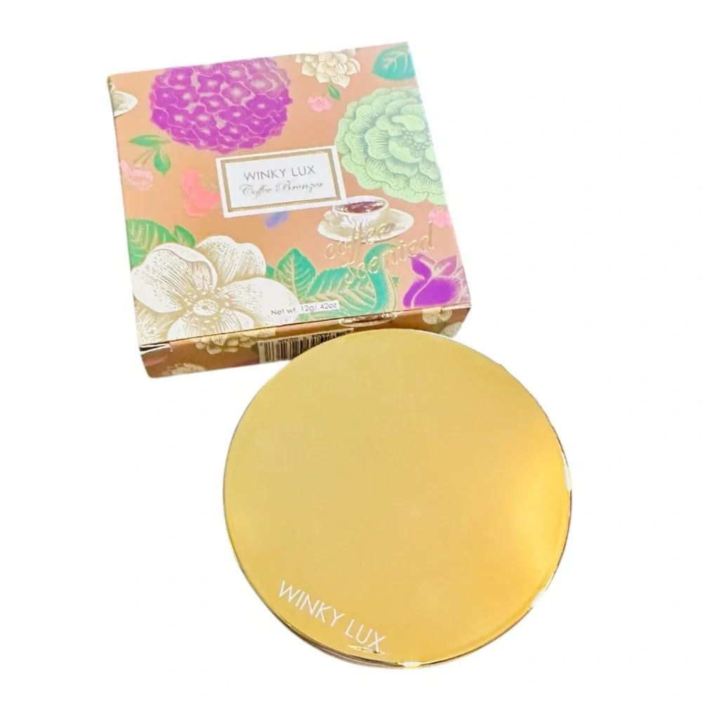 Coffee Bronzer ESPRESSO Matte Powder Contouring Vitamin E Compact